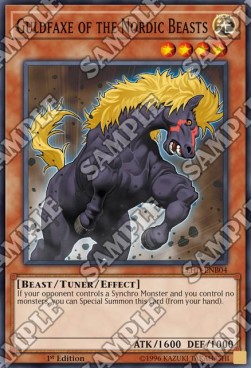 Guldfaxe of the Nordic Beasts⁣ - Legendary Hero Decks⁣ (Common)⁣ [B04]