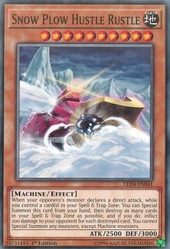 Snow Plow Hustle Rustle⁣ - Legendary Duelists: Sisters of the Rose⁣ (Common)⁣ [041]