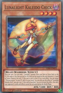 Lunalight Kaleido Chick⁣ - Legendary Duelists: Sisters of the Rose⁣ (Common)⁣ [051]