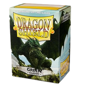 100 Dragon Shield Sleeves - Classic Green