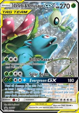 Celebi & Venusaur GX⁣ - SM Black Star Promos⁣ (Promo)⁣ [167]