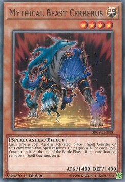 Mythical Beast Cerberus⁣ - Structure Deck: Order of the Spellcasters⁣ (Common)⁣ [008]