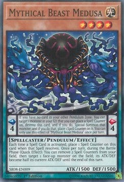 Mythical Beast Medusa⁣ - Structure Deck: Order of the Spellcasters⁣ (Common)⁣ [009]