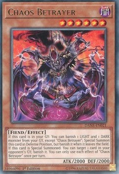 Chaos Betrayer⁣ - Dark Neostorm⁣ (Rare)⁣ [021]