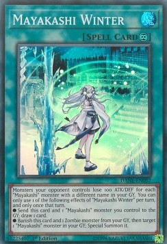 Mayakashi Winter⁣ - Dark Neostorm⁣ (Super Rare)⁣ [057]