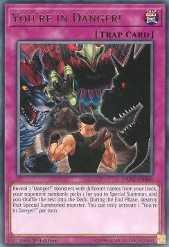 You're in Danger!⁣ - Dark Neostorm⁣ (Rare)⁣ [085]