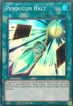 Pendulum Halt⁣ - Dark Neostorm⁣ (Super Rare)⁣ [097]