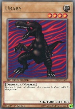 Uraby⁣ - Speed Duel Starter Decks: Ultimate Predators⁣ (Common)⁣ [A03]
