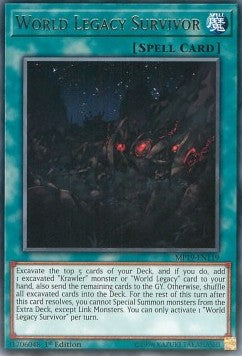 World Legacy Survivor⁣ - 2019 Gold Sarcophagus Tin Mega Pack⁣ (Rare)⁣ [119]