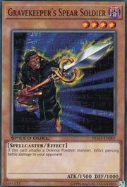 Gravekeeper's Spear Soldier - Speed Duel: Demo Deck (Common) [DEM5-007]
