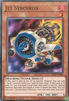 Jet Synchron⁣ - Legendary Duelists: Magical Hero⁣ (Common)⁣ [030]