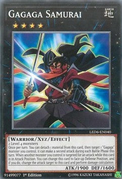 Gagaga Samurai⁣ - Legendary Duelists: Magical Hero⁣ (Common)⁣ [040]