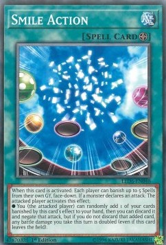 Smile Action⁣ - Legendary Duelists: Magical Hero⁣ (Common)⁣ [048]