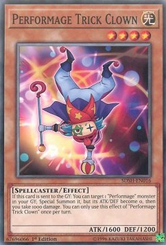 Performage Trick Clown⁣ - Structure Deck: Shaddoll Showdown⁣ (Common)⁣ [016]