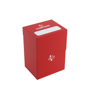 Gamegenic Deck Holder 80+ Deck Box (Red)