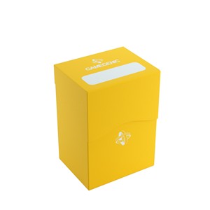 Gamegenic Deck Holder 80+ Deck Box (Yellow)
