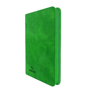 Gamegenic Zip-Up 4-Pocket Binder (Green)