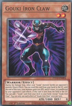 Gouki Iron Claw⁣ - Eternity Code⁣ (Common)⁣ [004]