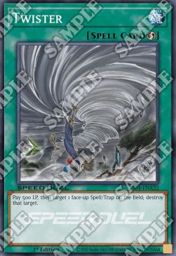 Twister⁣ - Speed Duel Starter Decks: Match of the Millennium⁣ (Common)⁣ [A22]