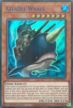 Citadel Whale (V.1 - Ultra Rare)⁣ - Legendary Duelists: Season 1⁣ (Ultra Rare)⁣ [027]