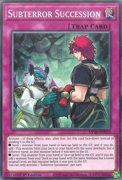Subterror Succession⁣ - 2020 Tin of Lost Memories Mega Pack⁣ (Common)⁣ [033]