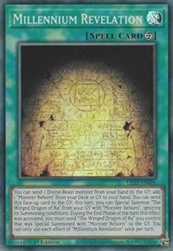 Millennium Revelation⁣ - Legendary Duelists: Rage of Ra⁣ (Super Rare)⁣ [006]