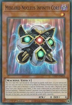 Meklord Nucleus Infinity Core⁣ - Legendary Duelists: Rage of Ra⁣ (Super Rare)⁣ [018]