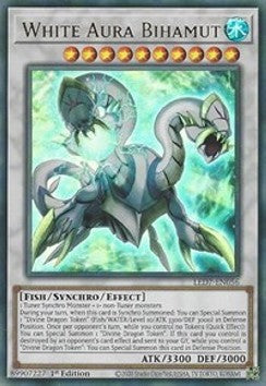 White Aura Bihamut⁣ - Legendary Duelists: Rage of Ra⁣ (Ultra Rare)⁣ [056]