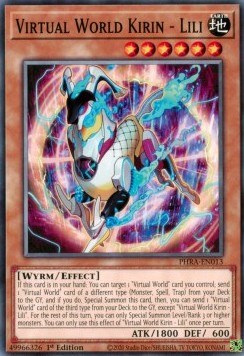 Virtual World Kirin - Lili⁣ - Phantom Rage⁣ (Common)⁣ [013]