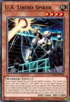 U.A. Libero Spiker⁣ - Phantom Rage⁣ (Common)⁣ [018]