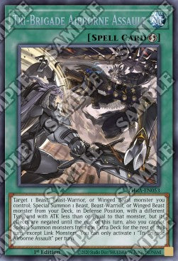 Tri-Brigade Airborne Assault (V.1 - Secret Rare)