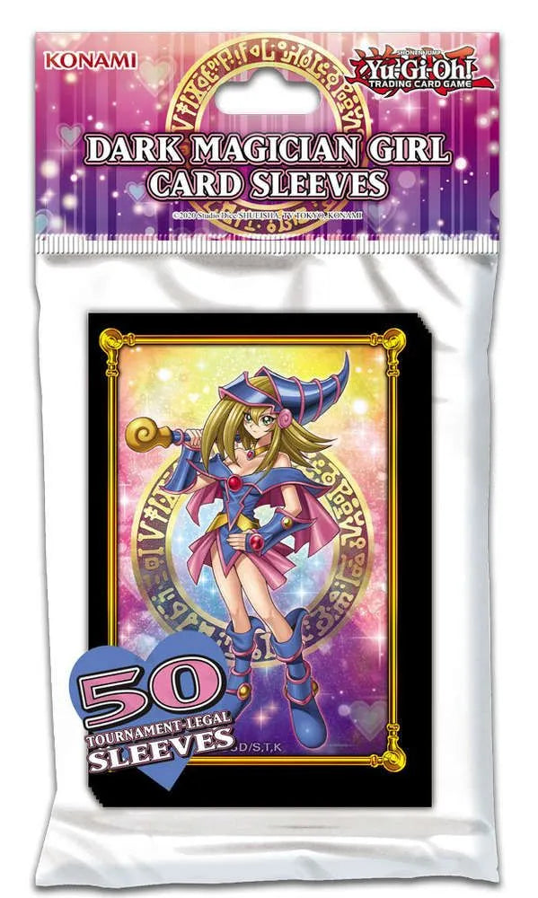 50 Dark Magician Girl Sleeves | Tamaño Yu-Gi-Oh!