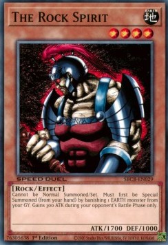 The Rock Spirit⁣ - Speed Duel: Battle City Box⁣ (Common)⁣ [029]