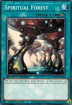 Spiritual Forest⁣ - Speed Duel: Battle City Box⁣ (Common)⁣ [056]