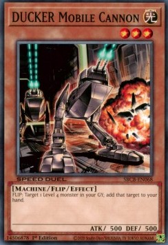 DUCKER Mobile Cannon⁣ - Speed Duel: Battle City Box⁣ (Common)⁣ [068]