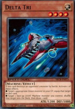 Delta Tri⁣ - Speed Duel: Battle City Box⁣ (Common)⁣ [073]
