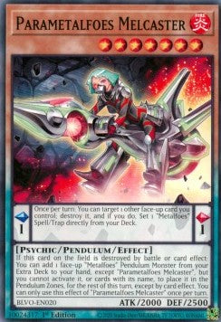 Parametalfoes Melcaster⁣ - Blazing Vortex⁣ (Common)⁣ [020]