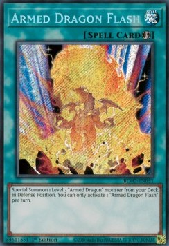Armed Dragon Flash (V.1 - Secret Rare)⁣ - Blazing Vortex⁣ (Secret Rare)⁣ [051]
