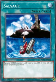 Salvage⁣ - Structure Deck: Freezing Chains⁣ (Common)⁣ [032]