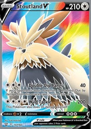 Stoutland V - Battle Styles (Ultra Rare) [BST-157]