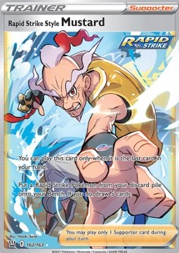 Rapid Strike Style Mustard - Battle Styles (Ultra Rare) [BST-162]