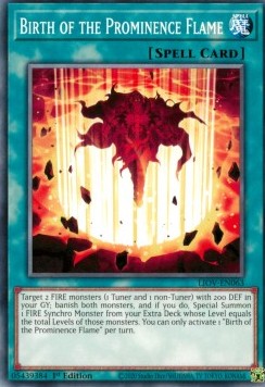 Birth of the Prominence Flame⁣ - Lightning Overdrive⁣ (Common)⁣ [063]