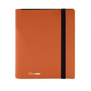 Ultra Pro Eclipse 4-Pocket Binder (Pumpkin Orange)