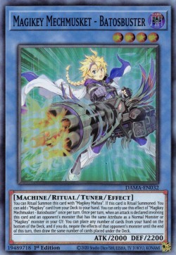 Magikey Mechmusket - Batosbuster⁣ - Dawn of Majesty⁣ (Super Rare)⁣ [032]
