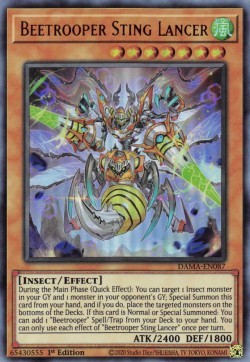 Beetrooper Sting Lancer⁣ - Dawn of Majesty⁣ (Ultra Rare)⁣ [087]