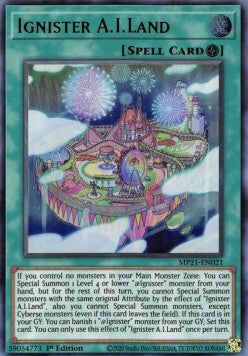 Ignister A.I.Land⁣ - 2021 Tin of Ancient Battles⁣ (Ultra Rare)⁣ [021]
