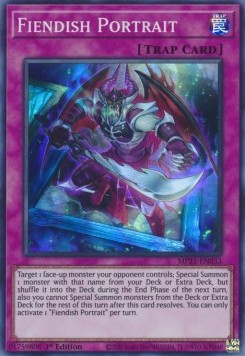 Fiendish Portrait⁣ - 2021 Tin of Ancient Battles⁣ (Super Rare)⁣ [033]