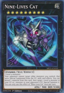 Nine-Lives Cat⁣ - 2021 Tin of Ancient Battles⁣ (Common)⁣ [035]