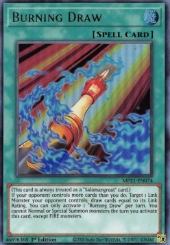 Burning Draw⁣ - 2021 Tin of Ancient Battles⁣ (Ultra Rare)⁣ [074]