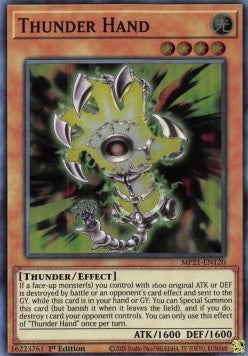 Thunder Hand⁣ - 2021 Tin of Ancient Battles⁣ (Super Rare)⁣ [120]